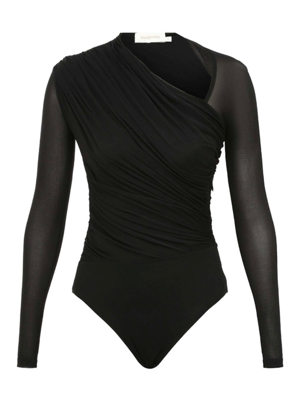Zimmermann Illustration Gathered Bodysuit